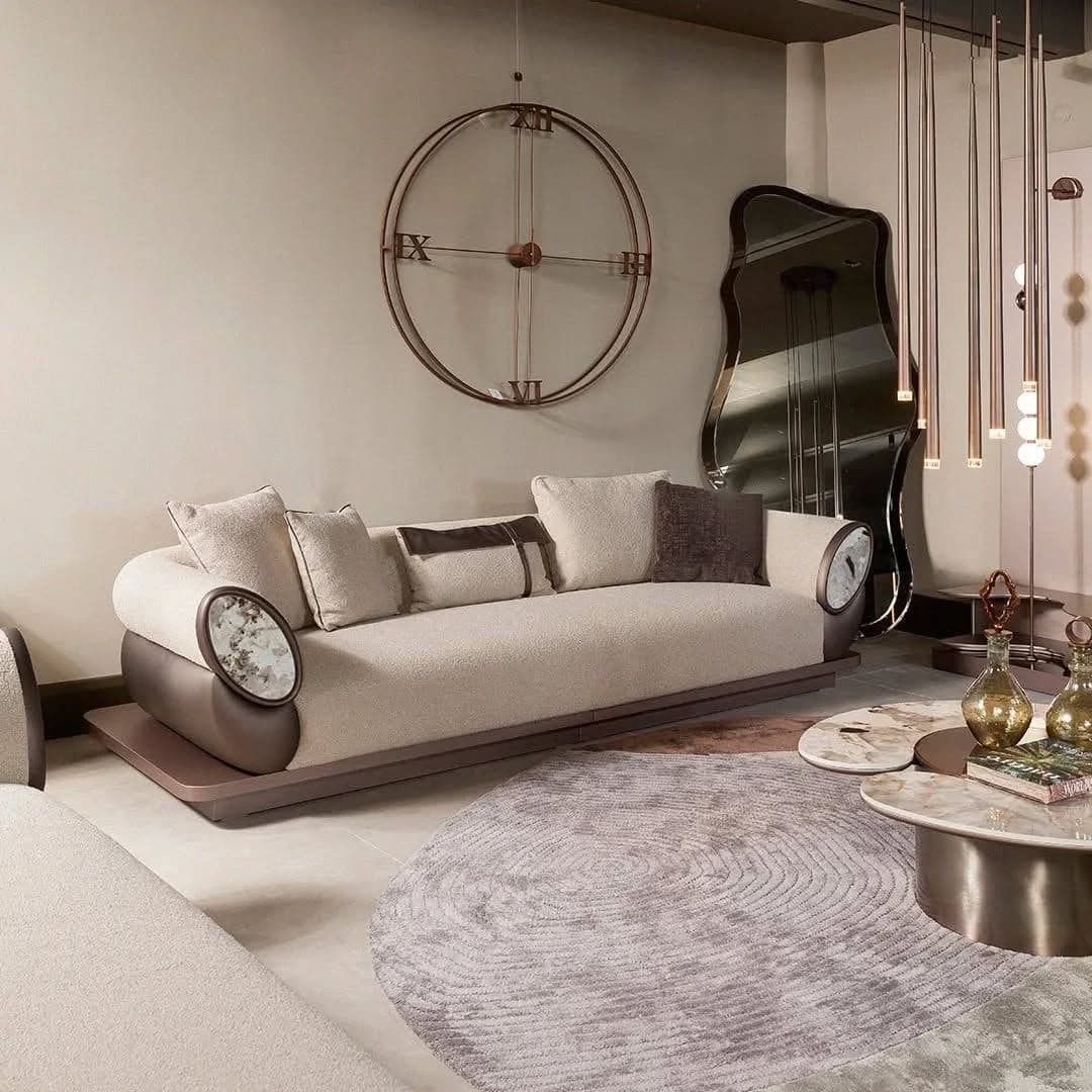 Orion Sculptural Luxe Sofa — view 1